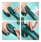 Mini Ferro A Vapor Passar Roupas Viagem Portátil Vaporizador Cor Verde