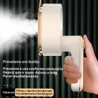 Mini Ferro De Passar Portátil Para Viagem Cabe Mala Roupa Cor