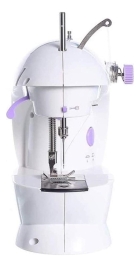 Mini Máquina De Costura Portátil Elétrica Reta