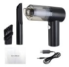 Top House Aspirador Portátil Automotivo Potente 100 mL Recarregável Cor Preto