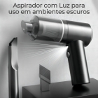 Top House Aspirador Portátil Automotivo Potente 100 mL Recarregável Cor Preto