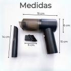 Top House Aspirador Portátil Automotivo Potente 100 mL Recarregável Cor Preto