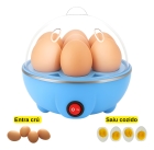 Cozedor Ovos Elétrico Saudável Rápido Prático Cozinhar Cor Azul