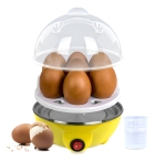 Cozedor De Ovos Elétrico Portátil Cozinha À Vapor Cor Amarelo Frequência 50~60