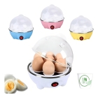Cozedor De Ovos Elétrico Portátil Cozinha À Vapor Cor Amarelo Frequência 50~60