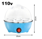 Cozedor De Ovos Elétrico Portátil Cozinha À Vapor Cor Amarelo Frequência 50~60