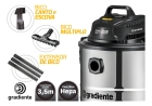 Aspirador de pó e água inox multiuso com soprador 20l 1200w turbo Vac Pgac200 Gradiente