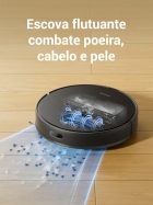 Aspirador e esfregão robô Dreame D9 Max Gen 2 6000pa, cor preta