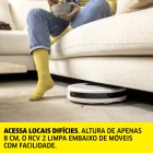 Robô Aspirador de Pó Kärcher RCV 2 com Navegação e Controle Remoto ? Bivolt.