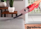 Aspirador De Pó Elétrico Gradiente Vertical 2 Em 1 1200w Cor Vermelho