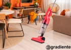 Aspirador De Pó Elétrico Gradiente Vertical 2 Em 1 1200w Cor Vermelho