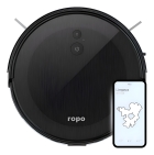 Robô Aspirador Ropo Smart Pet, Anti Pelos Com Conectividade Cor Preto