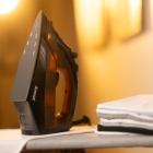 Ferro De Passar Roupa A Seco Amvox Af 1606 Cor Preto