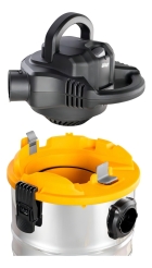 Aspirador de Pó e Água WAP GTW INOX 25 Com Soprador e Potência de 2000W 220V