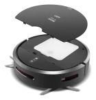 Aspirador de pó robô philco 3 em 1 pas23 Com Mop Preto