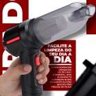 Aspirador De Pó Mini Soprador 3em1 Usb Refil Portátil Recarregável
