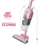 Aspirador Rosa Vertical Britânia 2 Em 1 1400w Base30