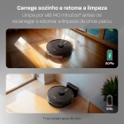 Robô Aspirador de Pó Velds 3 em 1 ? Varre Aspira e Passa Pano com Mapeamento via App e Sensor Antiqueda, Preto