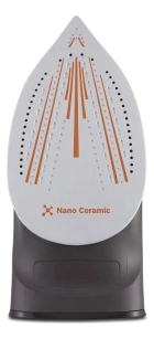 Ferro De Passar A Vapor Bfv2000p Ceramic Britânia Cor Azul Marinho/Preto/Dourado