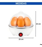 Panela Eletrica Cozinhar Cozedor Ovos Eggs Vapor Cor Azul