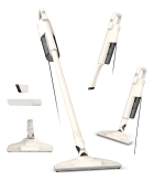 Aspirador de Pó Vertical com Fio Portátil 2 em 1 600W 18Kpa Silencioso Menos de 80dB Coletor 800ml 5m Cabo para Casa e Estofados