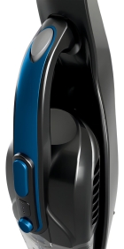 Aspirador de Pó 2 em 1 Philco PAS56 Sem Fio Vertical e Portátil Bivolt Automático 200W Filtro Hepa Reservatório 1L Turbo Brush Led Cinza Azul