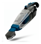 Aspirador de Pó 2 em 1 Philco PAS56 Sem Fio Vertical e Portátil Bivolt Automático 200W Filtro Hepa Reservatório 1L Turbo Brush Led Cinza Azul