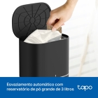 Aspirador De Pó Robô Tapo Rv30 Max Plus Tp-link Ultra 5300pa Cor Preto 220V