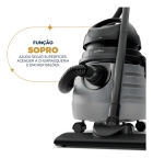 Aspirador de pó britânia bas87 20l 1500w Preto