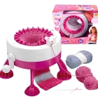 Máquina De Tricô Infantil Criativa Dm Toys Com Acessórios