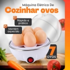 Cozedor Ovos Eletrico Portatil Maquina Cozinha A Vapor Cor Cozedor Ovos Amarelo Frequência 60hz