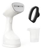 Passadeira a Vapor Portátil 1500W Vaporizador de Roupas com Tanque 250ml Cabo 1,5m Vapor 20ml/min Temperatura 100° a 160°C Vertical Rápida