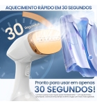 Vaporizador de Roupas 1200W Vertical Portátil com Passadeira a Vapor, Tanque de 250ml, Cabo de 1,5m, Vapor Potente 20ml/min para Passar e Higienizar