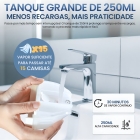 Vaporizador de Roupas 1200W Vertical Portátil com Passadeira a Vapor, Tanque de 250ml, Cabo de 1,5m, Vapor Potente 20ml/min para Passar e Higienizar