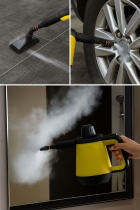 Kit Vaporizador + Pano descartavel Higienizador 1200w/Top Clean Intech Machine limpeza 127V