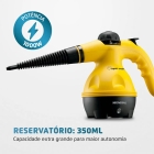 Higienizador Vapor Wash Amarelo/preto Hg-01 Mondial