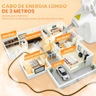 Purecare Limpador A Vapor Portátil Para Cozinha 1000w Com Trava De Segurança Para Crianças,limpeza A Vapor Multifuncional Com11 Acessórios