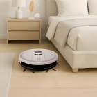 Robô Aspirador Ropo Glass 5 Varre Aspira E Passa Pano Branco