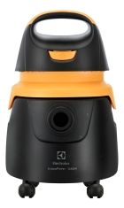 Aspirador de Pó e Água Acqua Power Electrolux 1400W 18L total 11L útil Função Sopro com Conjunto de Acessórios e Rodas 360° AQP20