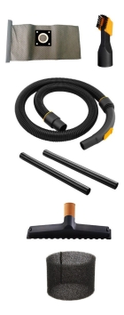 Aspirador Pó e Água WAP GTW Inox 20 com Soprador 1600W 160Mbar 20 Litros