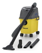 Aspirador De Pó E Água Compact 10 Tekna 10l Apl1101c cor amarelo