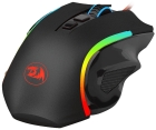 Mouse Gamer Redragon Griffin M607 com Fio Preto/Vermelho
