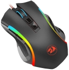 Mouse Gamer Redragon Griffin M607 com Fio Preto/Vermelho