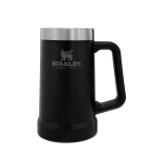 Caneca de Cerveja Stanley Adventure Big Grip Beer Stein - Preto 709ML