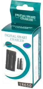 Carregador de Pilha Tucano 18650 - com 2 Pilhas - Preto