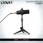 Microfone Sate A-MK07 Condenser Kit Preto