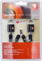 Cadeado para Mala Samsonite 2 Pack Key Locks Z34-09801 - Black