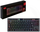 Teclado Gaming Redragon Horus Pro TKL K621RGB-Pro (Ingles - 3 Modos) Switch Red