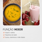 Mixer Power Premium M-10 500w Vermelho/inox Mondial