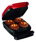 Grill El&eacute;trico Vermelho Hamilton Beach 25355 (hbb02) Cor Vermelho/Preto